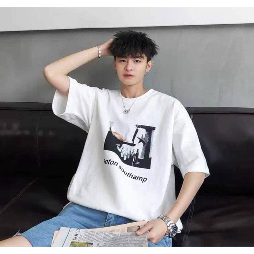 Áo thun nam nữ unisex freesize phong cách Hàn Quốc