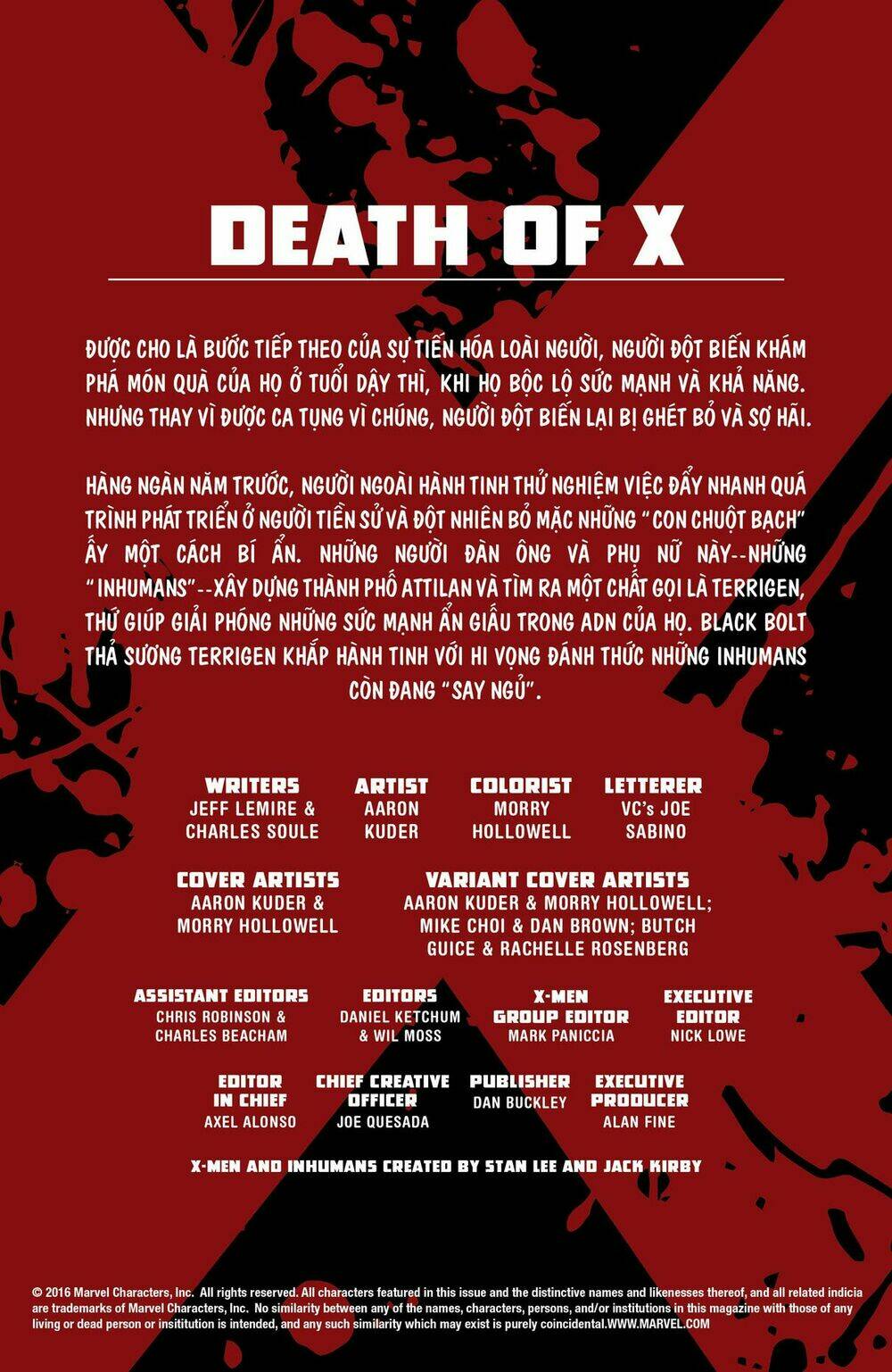 Death of X chapter 1 2