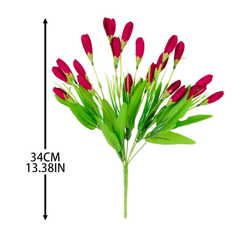 Hoa Tulip Nhân Tạo Trang Trí Văn Phòng/Tiệc Cưới