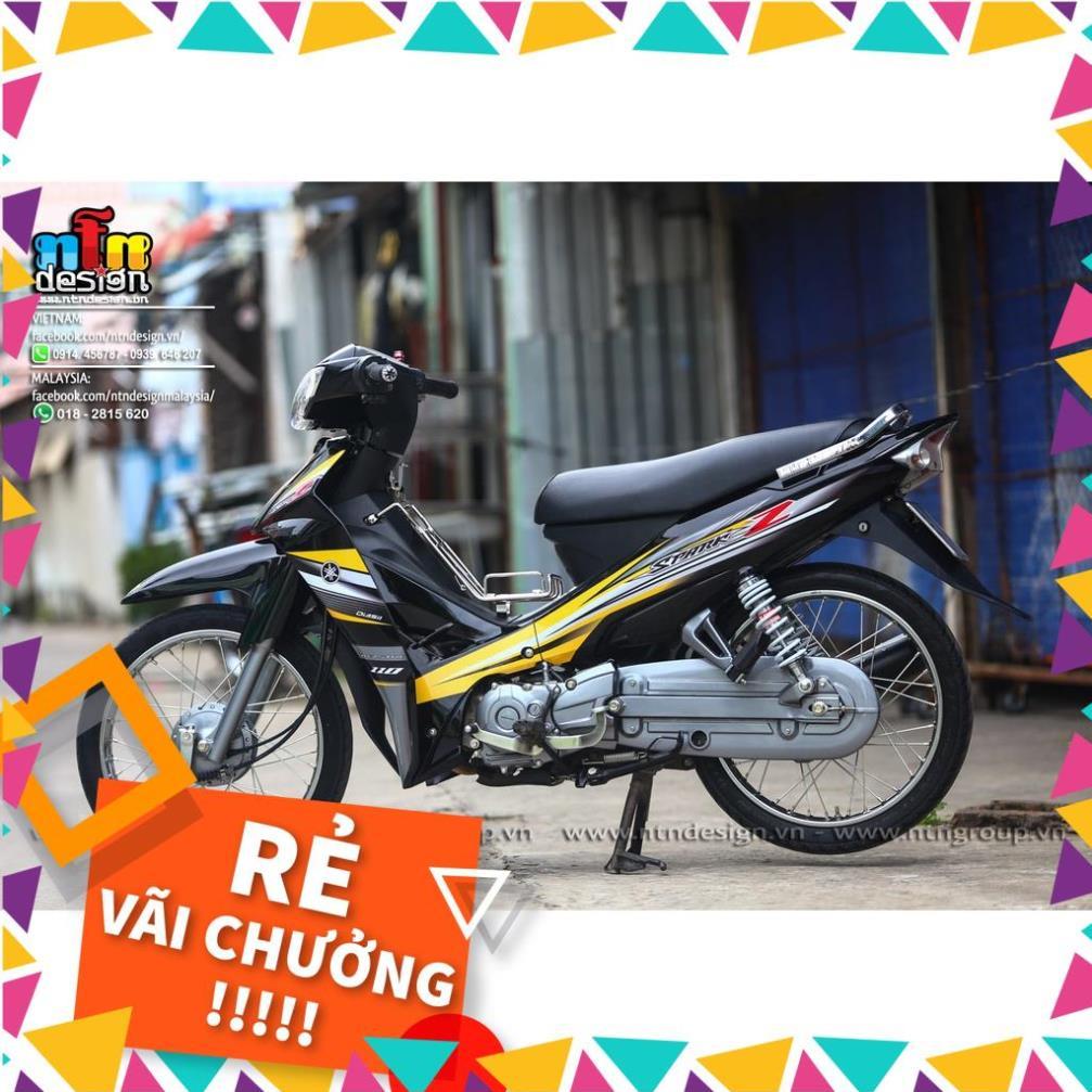 Tem Rời Sisius Mẫu Spark Z Vàng Đen