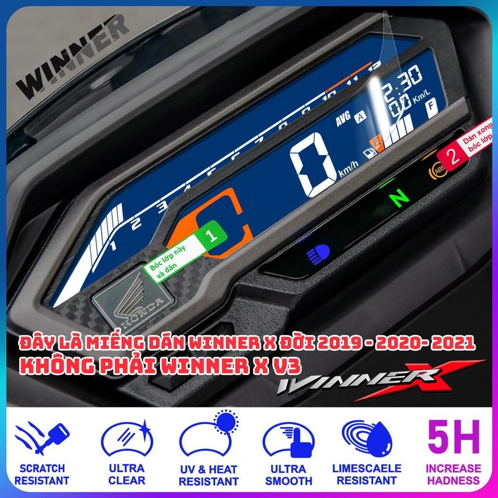 Winner X Miếng dán PPF bảo vệ mặt đồng hồ xe Winner X chống trầy xước