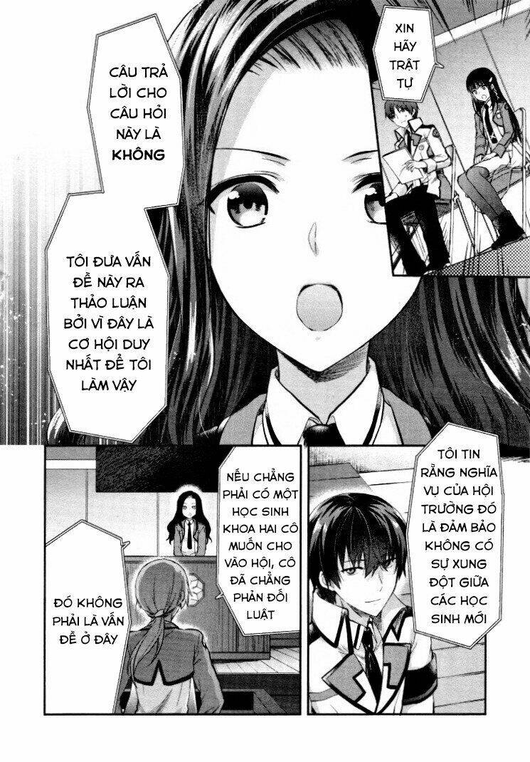 mahouka koukou no rettousei - kaichou senkyo-hen chapter 6 9