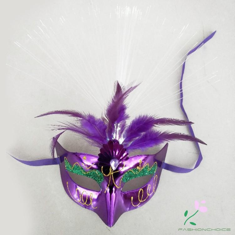 Mặt nạ có đèn Led xinh xắn cho hóa trang-w06