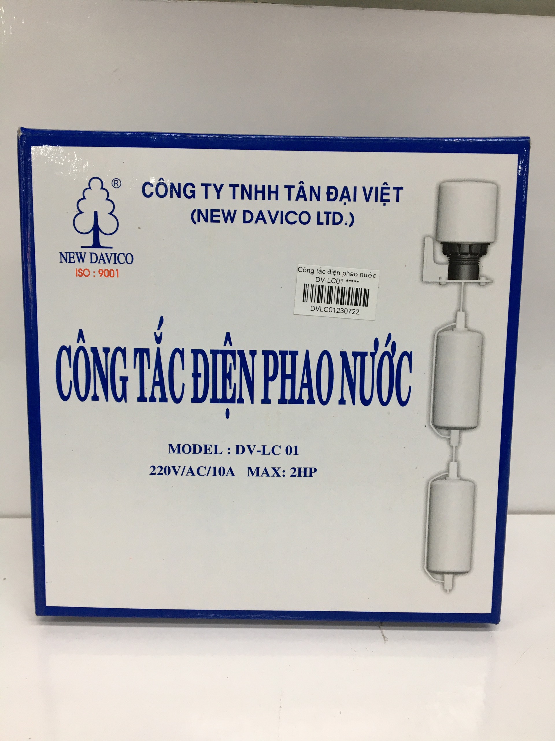 Công tắc điện phao nước DV-LC01 - 220V/AC/10A Max: 2HP
