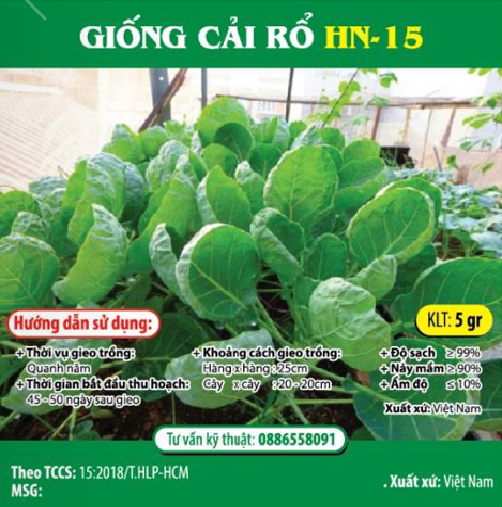 Combo Hạt Giống Rau Sạch