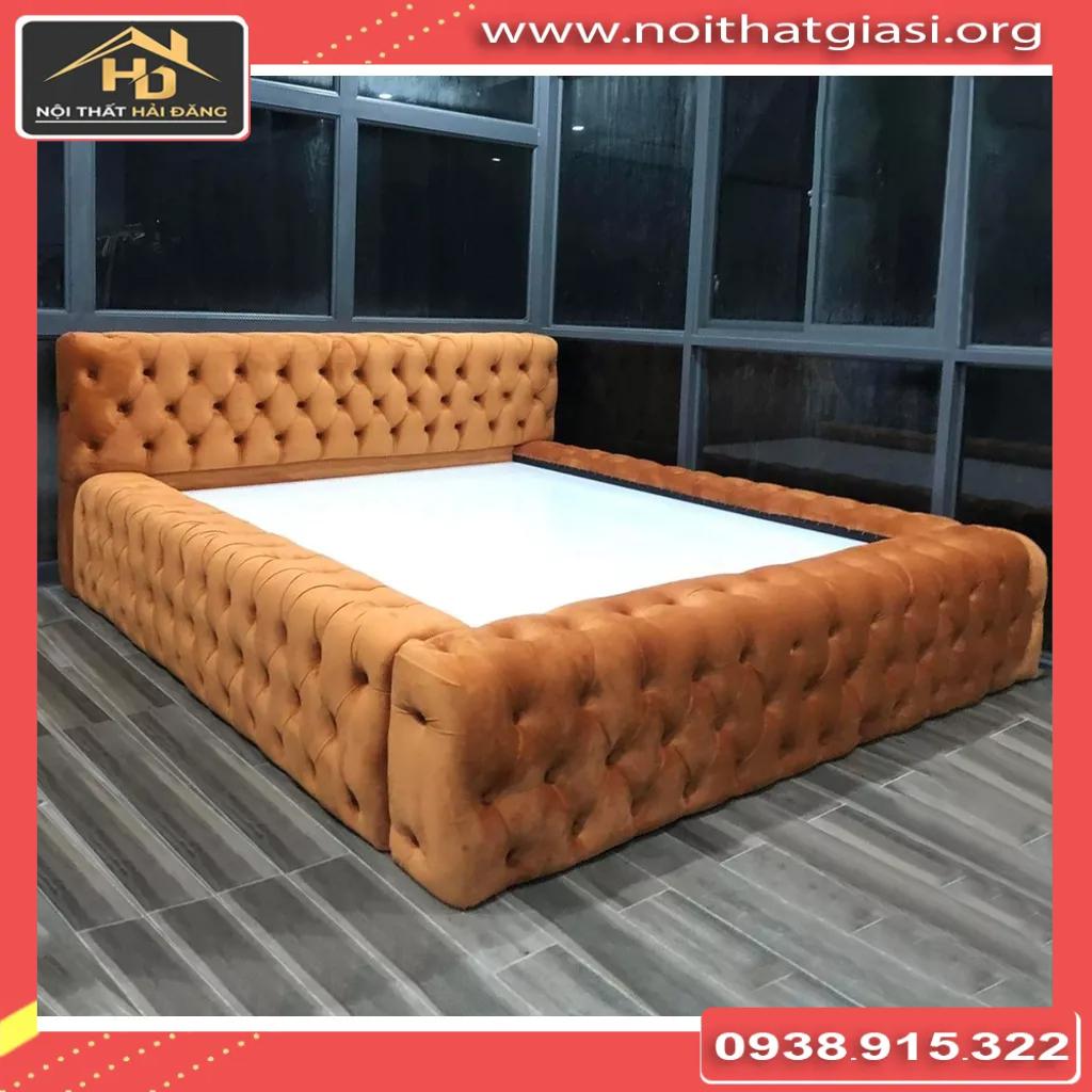 Giường ngủ tân cổ điển sang trọng