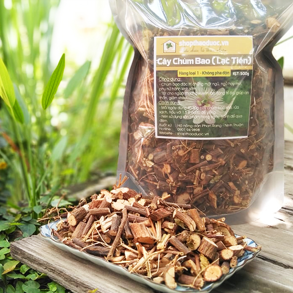 2 gói cây Lạc Tiên - Cây Chùm Bao Shop Thảo Dược - Chữa Tim Hồi Hộp, Hay Mất Ngủ