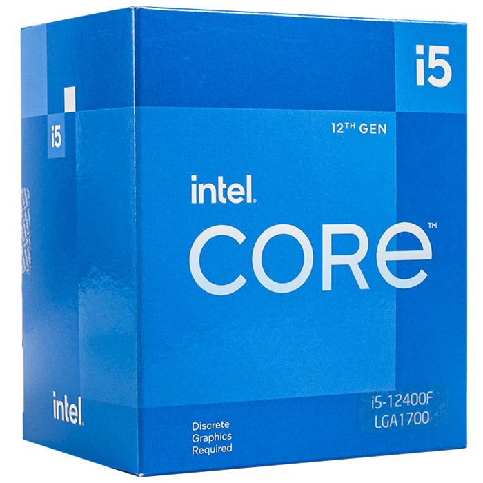 CPU Intel Core i5-12400F (Upto 4.4Ghz, 6 nhân 12 luồng, 18MB Cache, 65W) - Socket Intel LGA 1700) - Hàng Chính Hãng