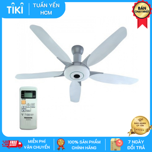 Quạt Trần Panasonic F - 60Wwk - Hàng Chính Hãng