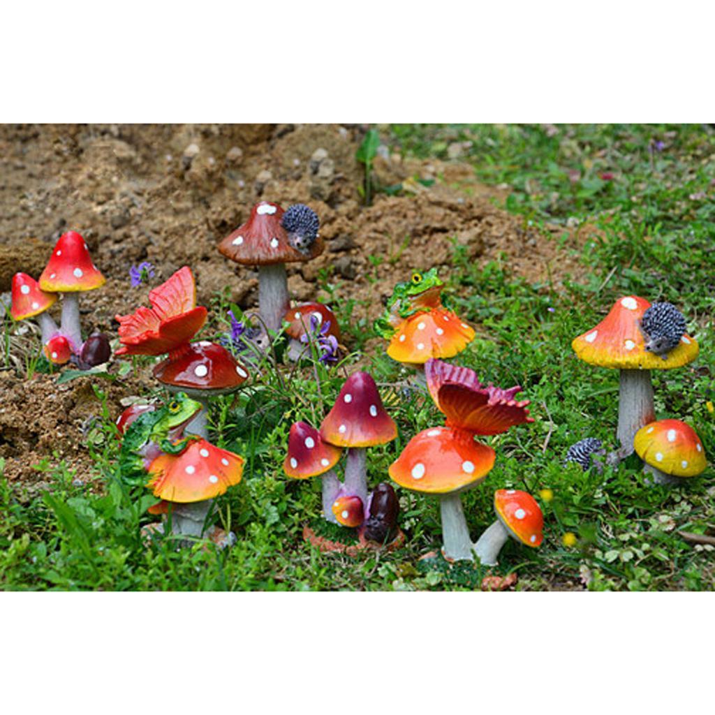 Resin Fairy Garden Ornament Miniature Home Decor