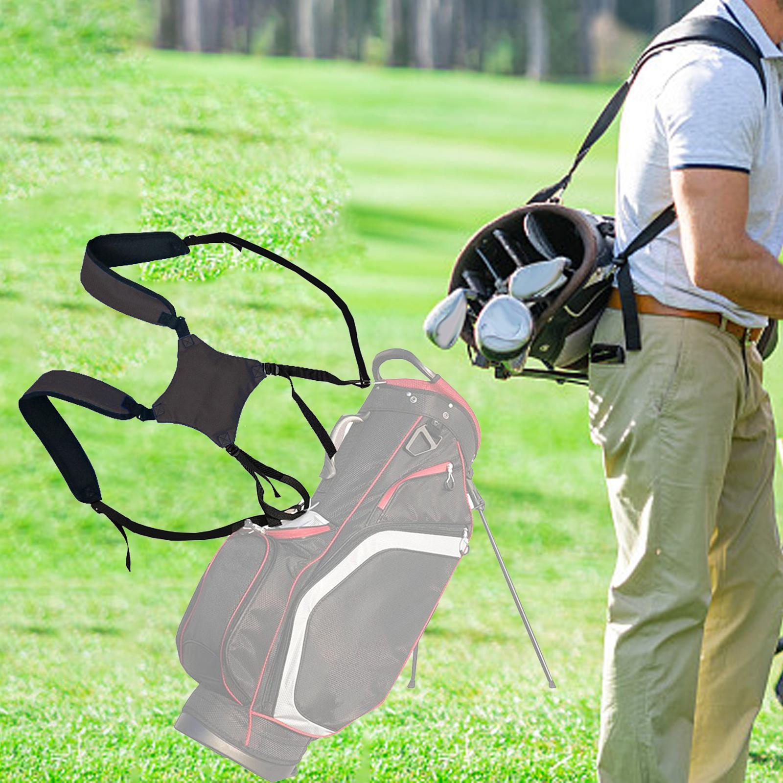 Golf Bag Shoulder Strap, Replacement Strap, Lightweight Carrying Bags Straps, Backpack Shoulder Strap, Padded Carry Straps, 600D Oxford Cloth