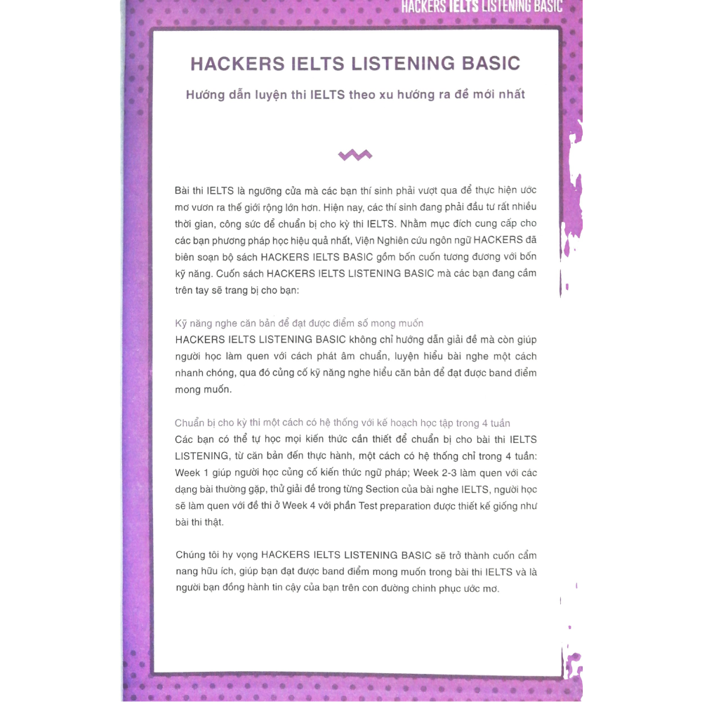 Hackers IELTS Basic- Listening