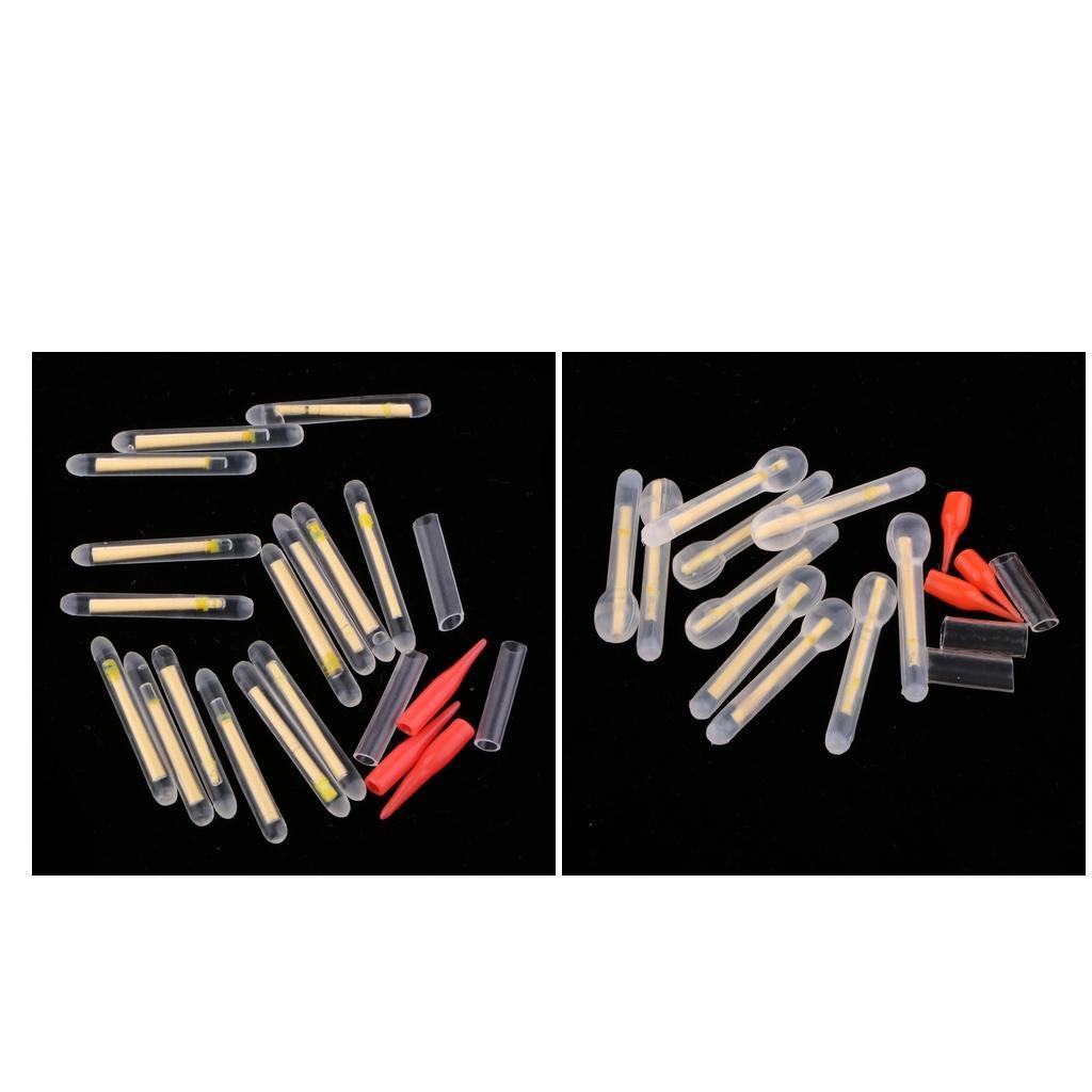 1 Box Fishing Glow Stick Fluorescent Light Stick Tube 2.9 Straight Head