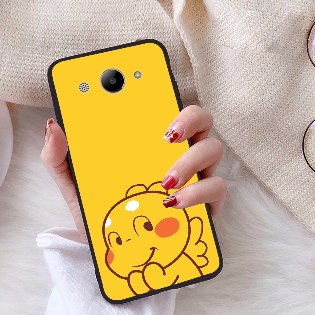 Ốp lưng dành cho Huawei Y3 2018 viền dẻo TPU Bộ Sưu Tập Khủng Long Lai Ong - Hàng chính hãng