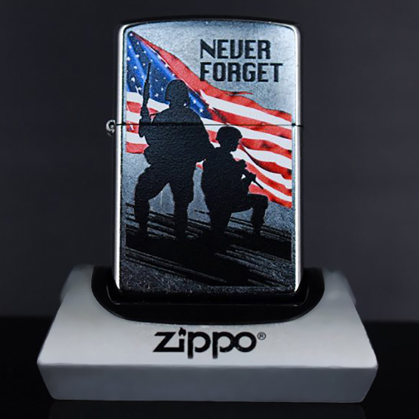 Bật Lửa Zippo 207 Never Forget