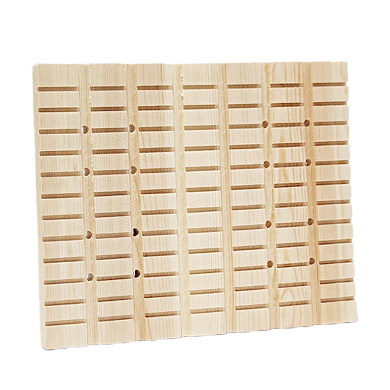 Rabbit Scratching Board Wooden Chew Toys for Chinchilla Rabbit Small Animals