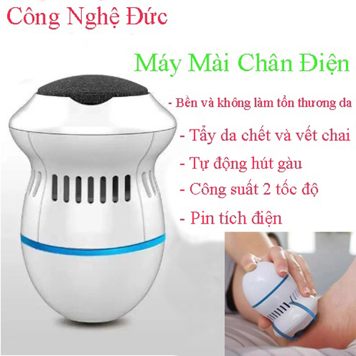 Máy Chà Gót Chân, Tẩy Tế Bào Chết, Vết Chai Công Nghệ Mới, An Toàn, Êm Dịu