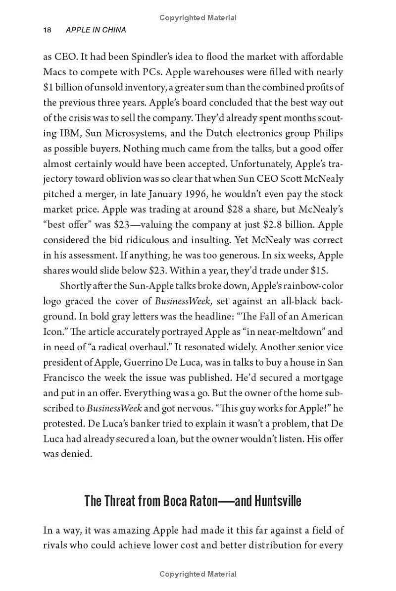 Sách ngoại văn: Apple In China - The Capture Of The World's Greatest Company (Hardback)