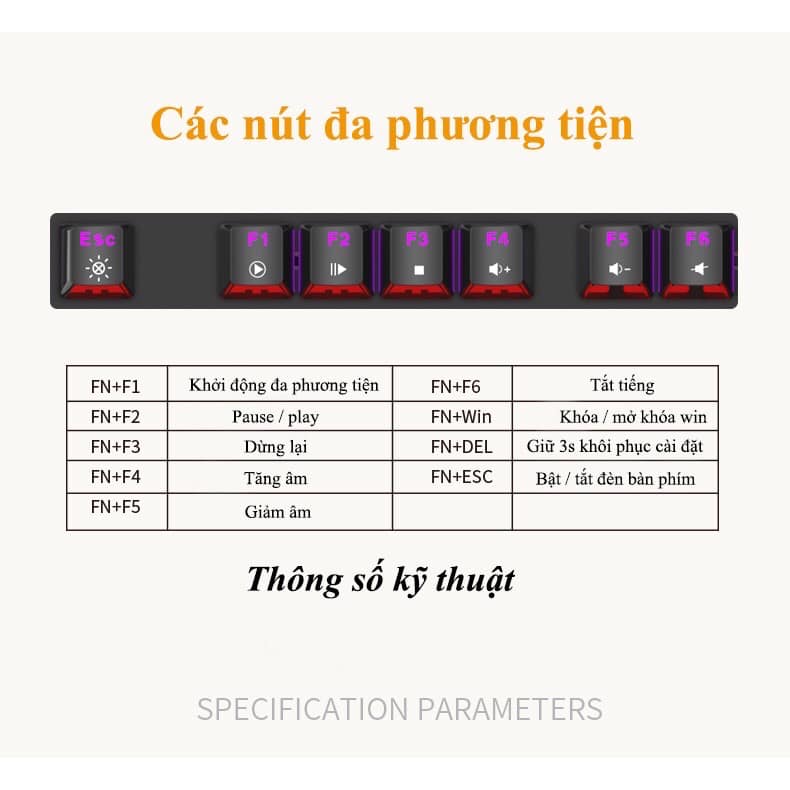 Bàn phím cơ không dây Dual Mode Newmen GM335 - Hàng chính hãng