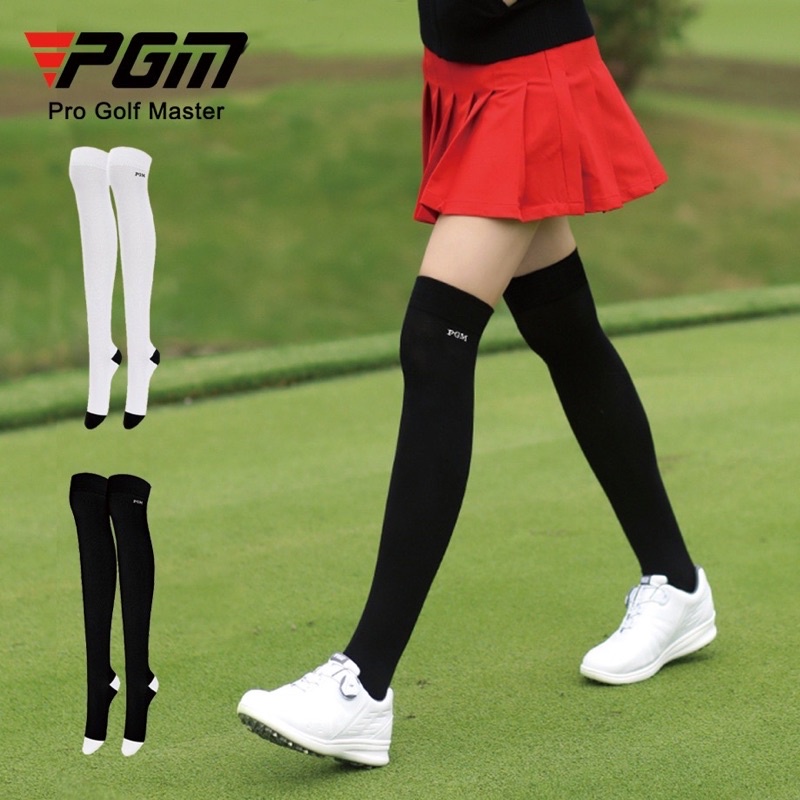 Tất Đánh Golf PGM Kiểu Dáng Mùa Hè Cao Qua Gối Co Giãn Cho Nữ - Hàng Chính Hãng