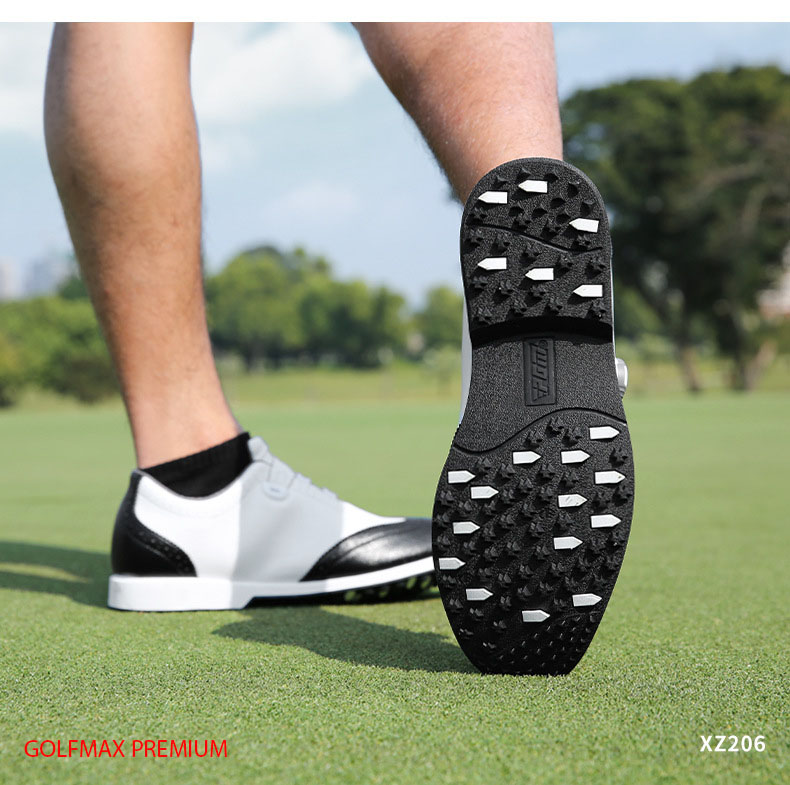 Golfmax Giày nam cao cấp đánh golf chính hãng PGM - XZ206 - Màu Đen - 45