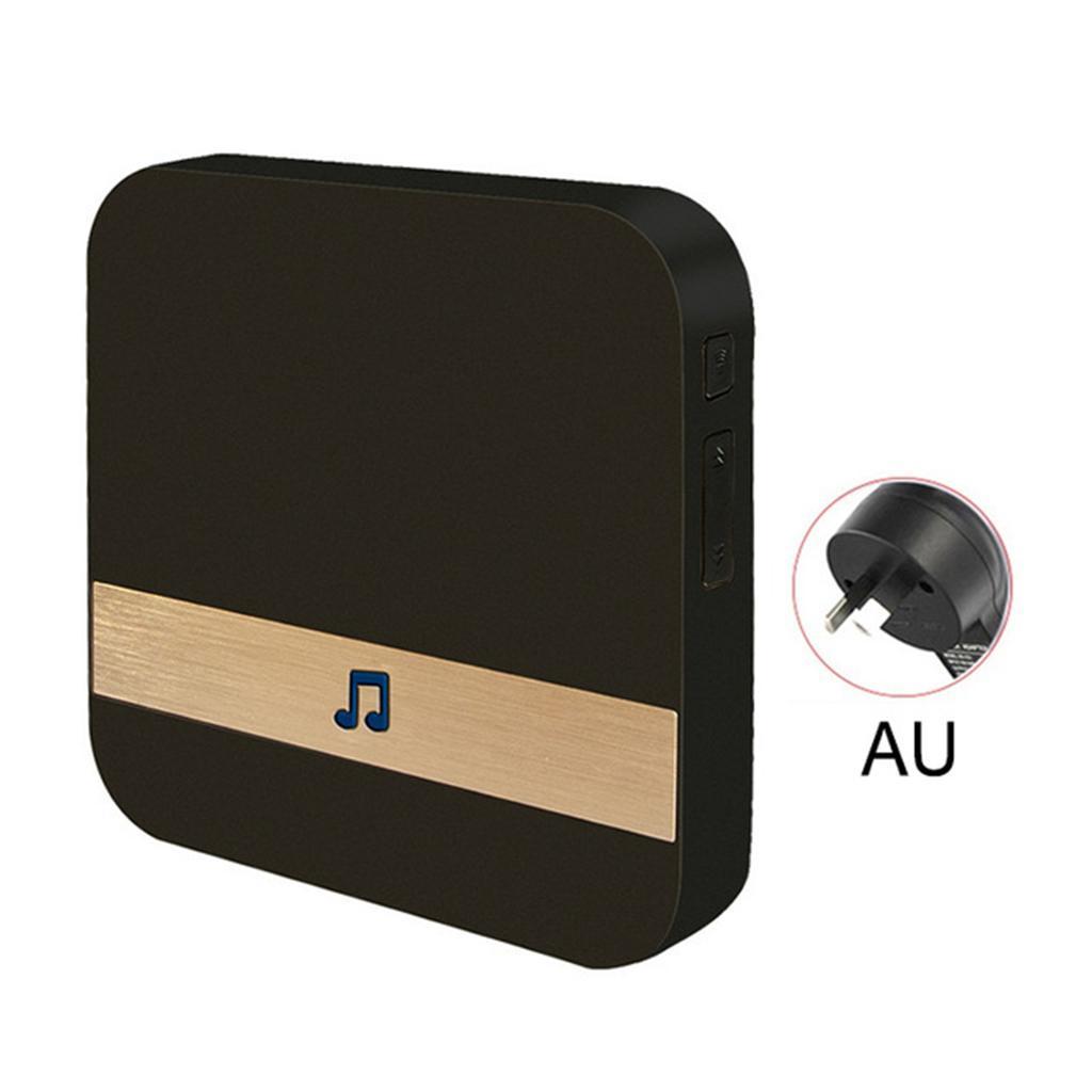 Silver Wifi Video Doorbell Wire-Free Camera Chime Security  Intercom AU
