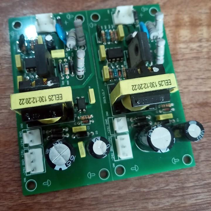 Nguồn 24v+- sử dụng biến áp 130:12:20:22