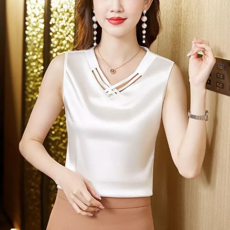 Áo kiểu nữ đẹp chất lụa Latin mềm,mịn,mát Áo kiểu nữ Hàn Quốc Storevanshop AO0004