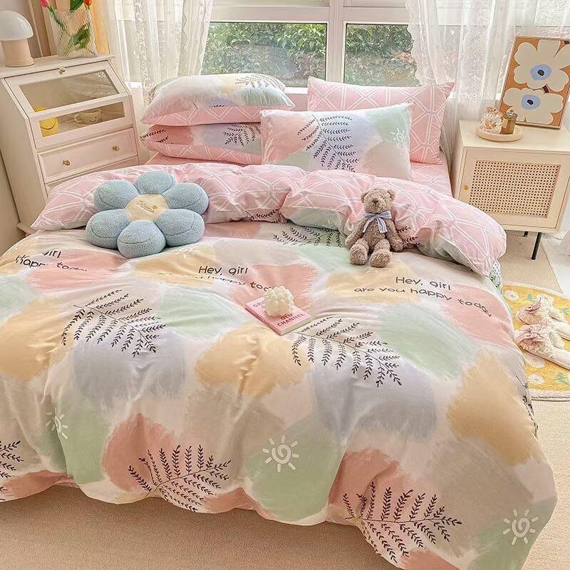 Set Cotton Living 100%cotton Thổ Cẩm Sắc Màu Hàng Nhập Khẩu Cao Cấp Trong BST HELLO SUMMER