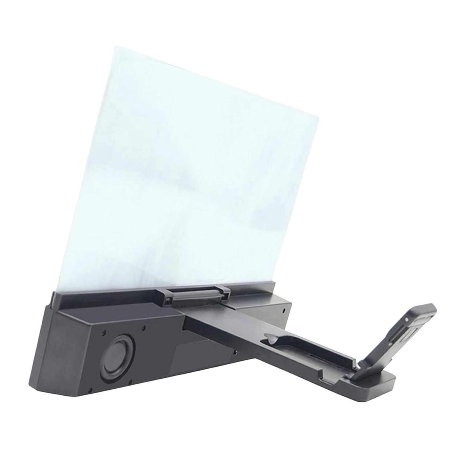 Screen Magnifying phone Speaker Retractable Stand Holder for Living Room All Smartphones