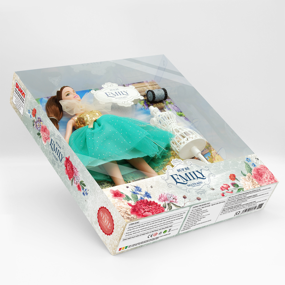 Đồ Chơi Búp Bê Cho Bé - Búp bê Emily - Người mẫu thời trang DK 81030