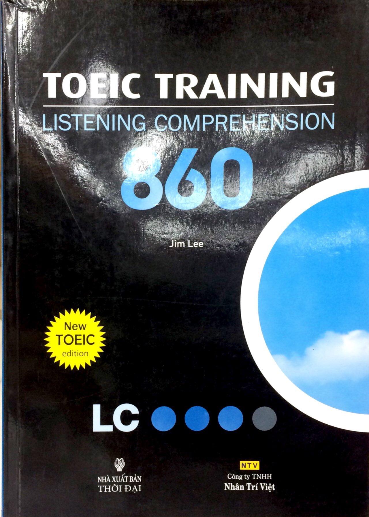 Sách TOEIC Training Listening Comprehension 860 - ảnh 4
