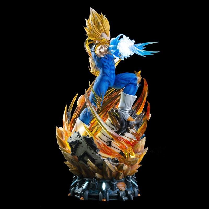 Mô hình figure vegeta ls ba đầu thay thế có đèn led