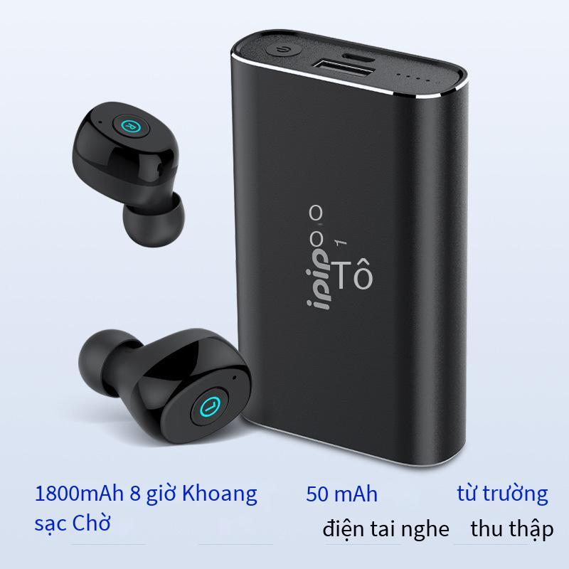 Phong cách mới nhất Airoda CVC giảm tiếng ồn chủ động tws Tai nghe Bluetooth sạc khẩn cấp kho báu thể thao tai nghe không dây vô hình Tai nghe HiFi