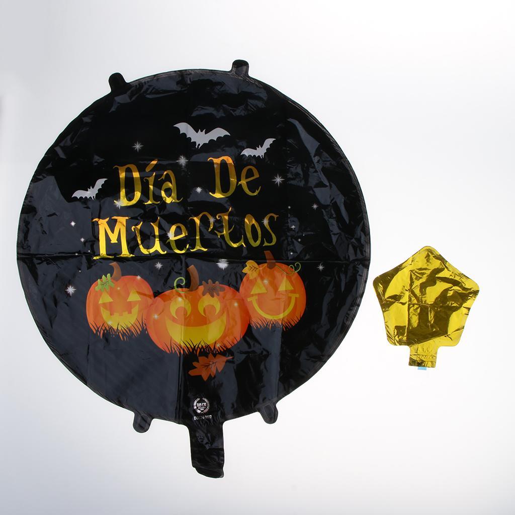 Halloween Latex Foil Balloon Party Decoration Photo Props