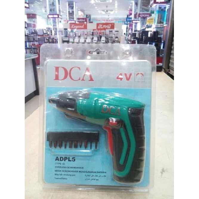 Máy vặn vít dùng pin DCA ADPL5 4V - Hàng chính hãng