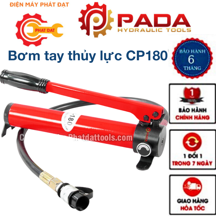 Bơm tay thủy lực PADA CP180 - Bộ nguồn thủy lực PADA CP180