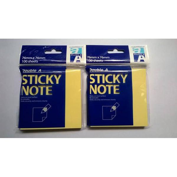 Giấy nhớ 3x3 Double A (Giấy note)