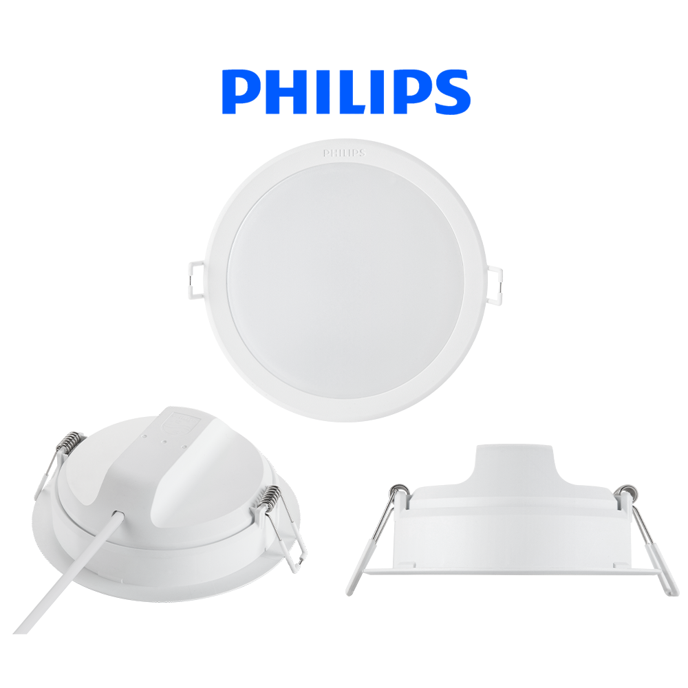 Đèn PHILIPS LED âm trần DN027B G3 - 6W, 9W, 12W, 15W, 19W (3000K/ 4000K/ 6500K)