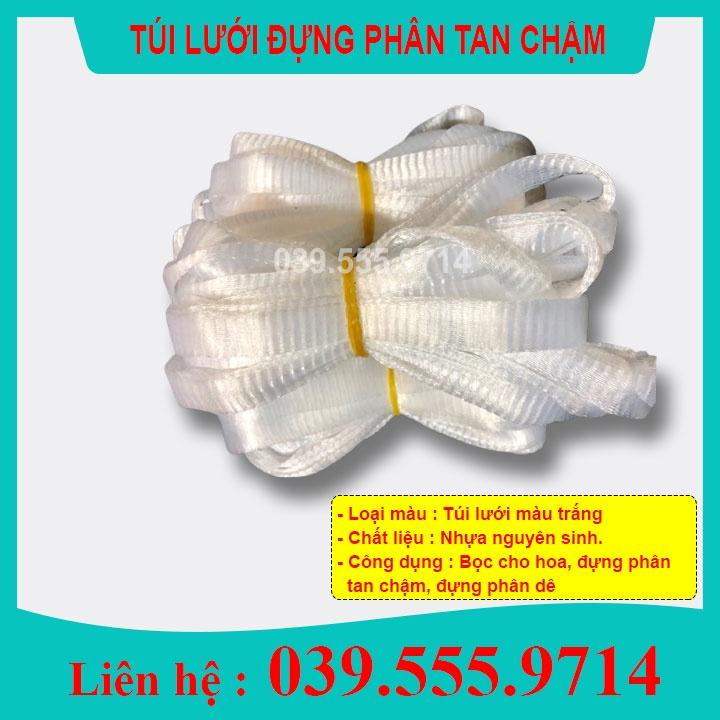 TÚI LƯỚI BAO HOA &amp; ĐỰNG PHÂN TAN CHẬM 500GRAM