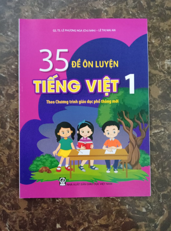 Sách - 35 đề ôn luyện tiếng việt 1