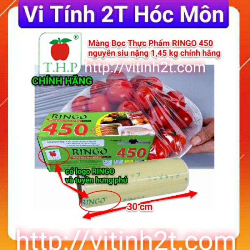 ( HÓC MÔN) Màng Bọc Thực Phẩm RINGO 450 nguyên siu nặng 1kg45 thức ăn chính hãng chất lượng