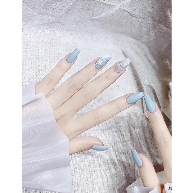 ống tay áo chụp mẫu nail
