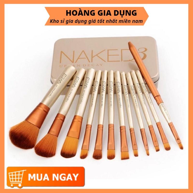 Cọ Trang Điểm Chuyên Nghiệp 12 Món Kèm Hộp Đựng Sang Trọng H040
