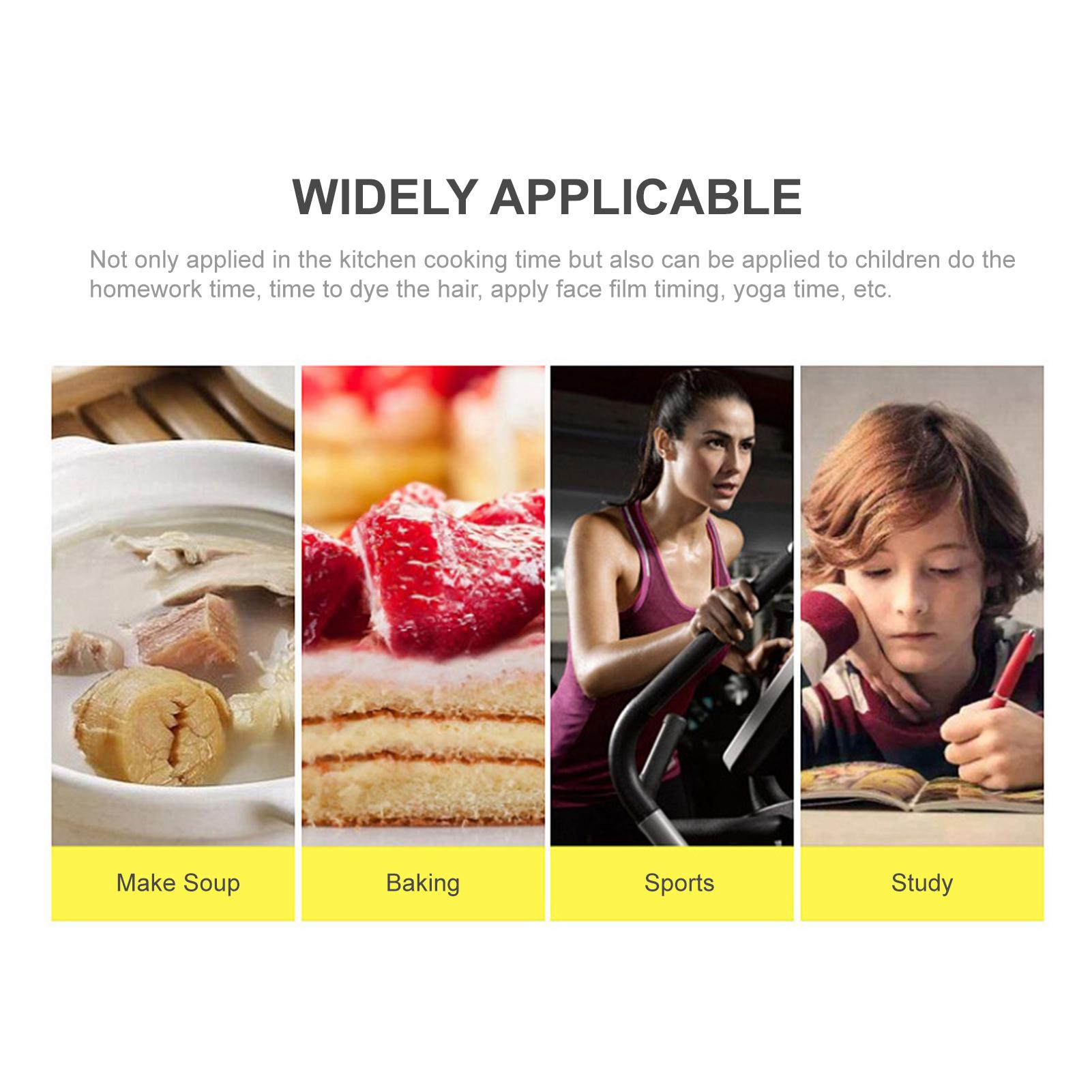 Đồng hôồ hẹn giờ cho nhà bếp khi nấu ăn có màn hình LED