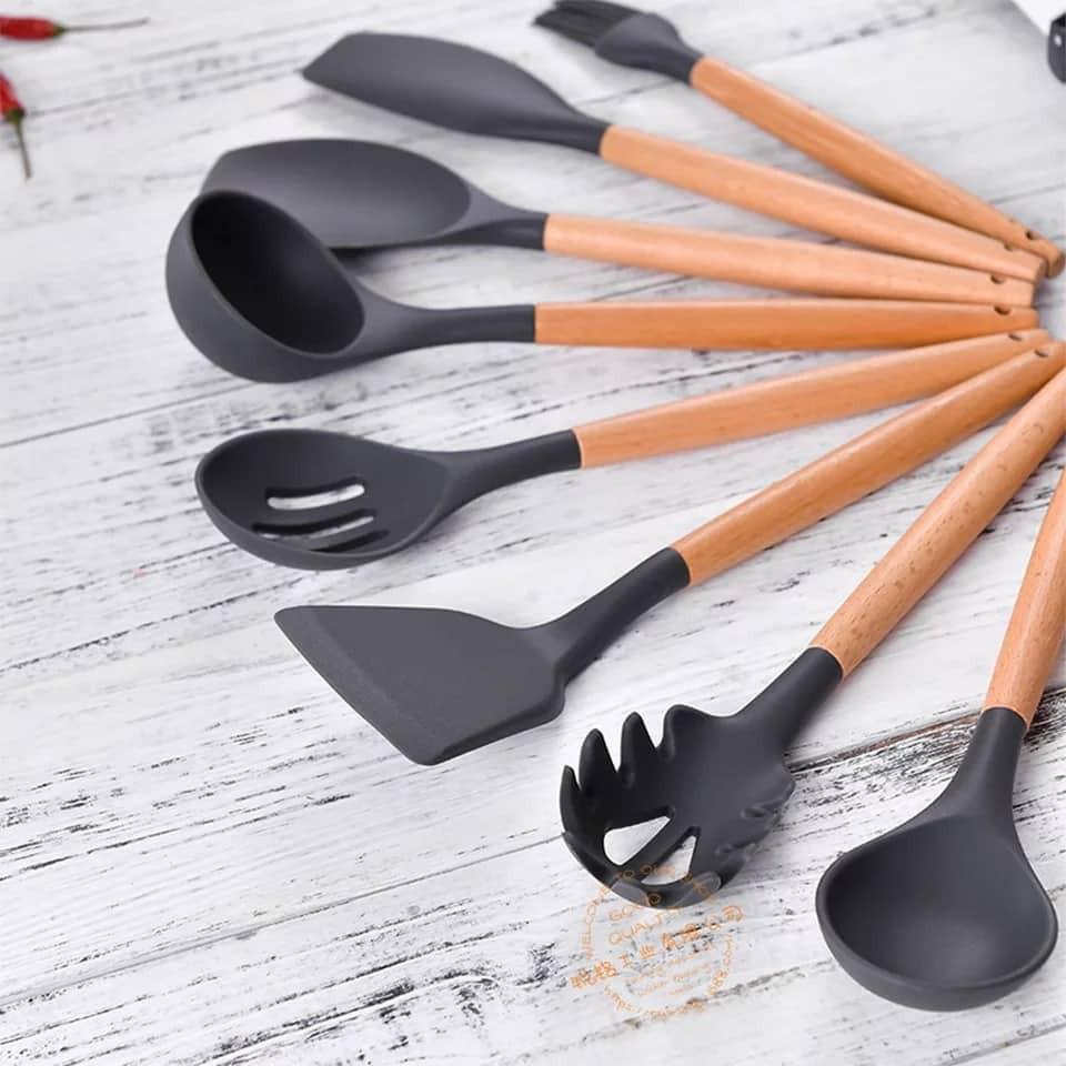Set dụng cụ nấu ăn bằng Tre DC02