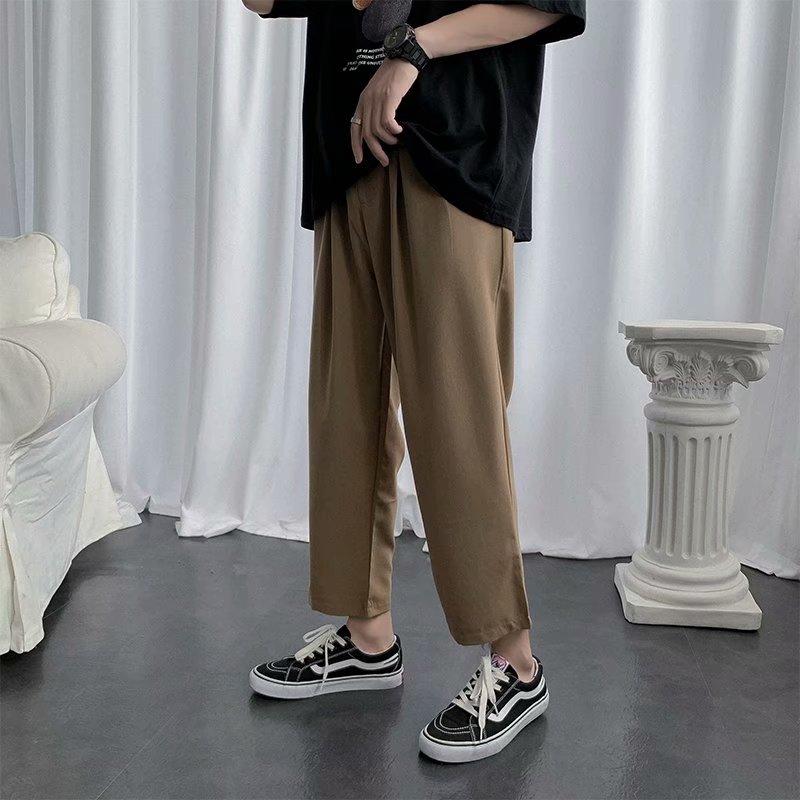 Quần dài nam ống thẳng thời trang Hàn Quốc