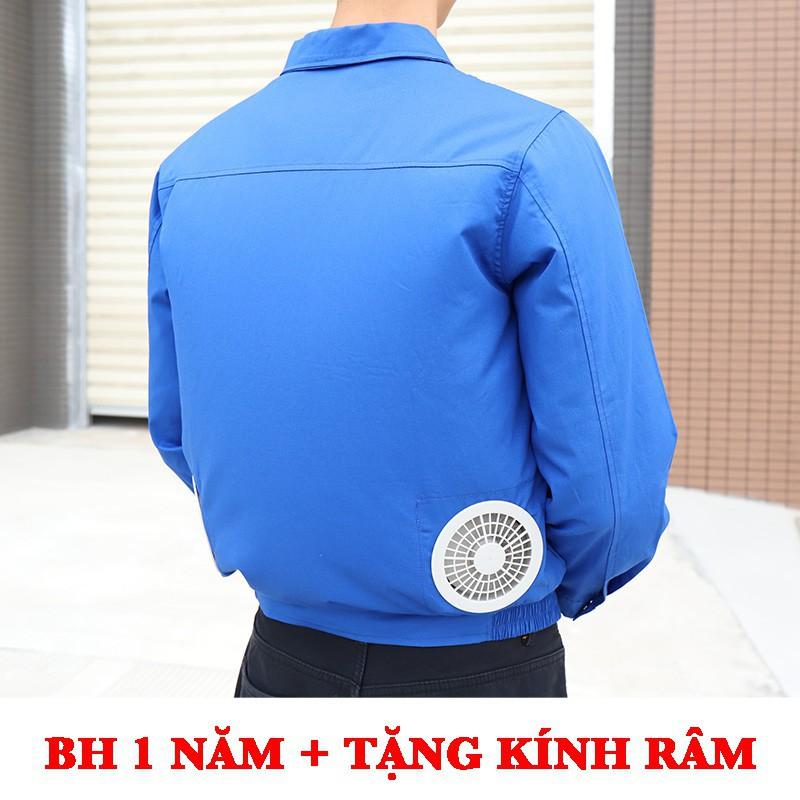 Áo Làm Mát Cho Người Lao Động Công Nhân, Kỹ Sư Xây Dựng, Làm Việc Ngoài Trời, Áo Quạt Gió Điều Hoà