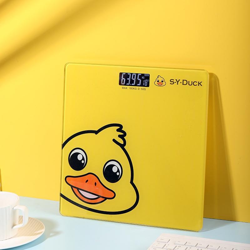 Cân Điện Tử G Duck Vịt Vàng Màn Hình Led Siêu Dễ Thương