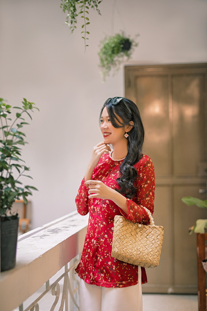 Sumire Store Áo bà ba Cách tân Út Ráng - 07 màu